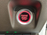 ワンプッシュでエンジンのスタート、ストップが出来て便利です。