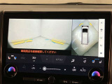安全機能のバックモニター&全周囲モニターも装備です。