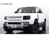 外装カラーフジホワイトのディフェンダー110 SE P300が入庫いたしました。