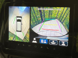 【全方位モニター用カメラ】専用のカメラにより、上から見下ろしたような視点で360度クルマの周囲を確認することができます☆死角部分も確認しやすく、狭い場所での切り返しや駐車もスムーズに行えます。