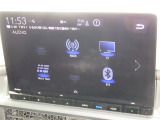 ナビゲーションももちろん装備☆多彩な機能で快適ドライブをアシスト☆オーディオ機能も充実していますね☆