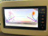【バックカメラ】駐車時に後方がリアルタイム映像で確認できます。大型商業施設や立体駐車場での駐車時や、夜間のバック時に大活躍!運転スキルに関わらず、今や必須となった装備のひとつです!