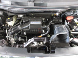 自慢のエンジンはパワードbyHONDAです。精度とバランスにこだわって、低回転からスムースなパワーを発揮します。