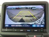リアワイドカメラシステム!従来の視野に加えて、後方側方を約180&deg;まで見えるワイドビューと、後方を真上から見たような視野で駐車時などに便利なトップダウンビューの3つの視野があります!