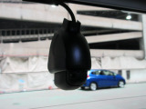 前だけではなく後方にもドラレコ装備。前後でついていると嬉しい装備ですよね。
