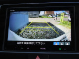 リアワイドカメラシステム!従来の視野に加えて、後方側方を約180&deg;まで見えるワイドビューと、後方を真上から見たような視野で駐車時などに便利なトップダウンビューの3つの視野があります!