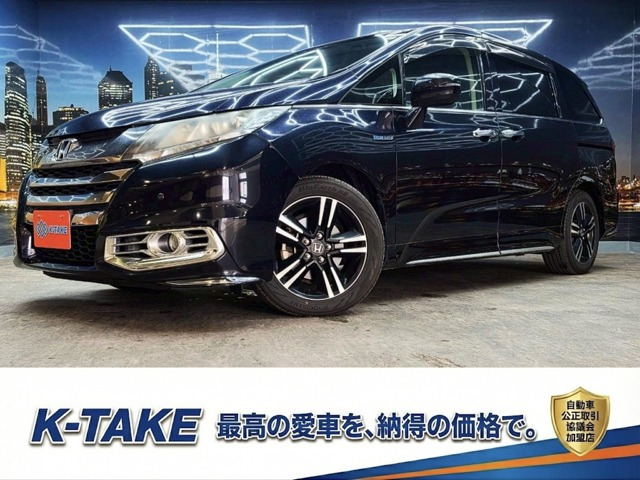 オデッセイ 2.0 ハイブリッド アブソルート ホンダセンシング (禁煙車)(黒半革シート...