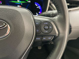 前方の車との車間を設定し、スピードを上げたり緩めたりを自動で行ってくれる追尾式の「レーダークルーズ」。上級装備の一つです!高級車にしかつかない嬉しい機能です。