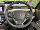 【ステアリングスイッチ】運転中、前方から目線をそらすことなく、オーディオ等の操作が可能な便利機能!安心&快適なドライブを演出してくれます♪
