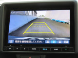 リアワイドカメラシステム!従来の視野に加えて、後方側方を約180&deg;まで見えるワイドビューと、後方を真上から見たような視野で駐車時などに便利なトップダウンビューの3つの視野があります!