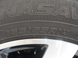 165/65R14    車両装着タイヤサイズです。 タイヤのご相談もトヨタモビリティ石川にお任せください
