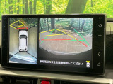 【パノラミックビューモニター】専用のカメラにより、上から見下ろしたような視点で360度クルマの周囲を確認することができます☆死角部分も確認しやすく、狭い場所での切り返しや駐車もスムーズに行えます。