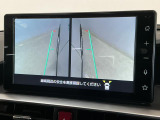 全周囲カメラのパノラマモニター付きで車庫入れも安心
