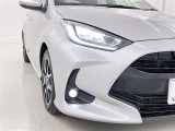 フォグランプ装着車です。暗い夜道の車両前方を明るく照らします