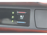 運転席と助手席にシートヒーター・ベンチレーションが付いています。