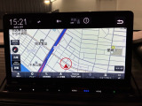 アップルカープレイ・アンドロイドオート対応ギャザズナビ搭載です。知らない道も安心ですね!