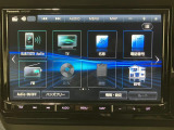 【ナビ】TV CD/DVD再生やBluetoothオーディオなど多彩なメディアに対応したメモリーナビを装備しています。
