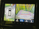 【全方位モニター用カメラ】専用のカメラにより、上から見下ろしたような視点で360度クルマの周囲を確認することができます☆死角部分も確認しやすく、狭い場所での切り返しや駐車もスムーズに行えます。