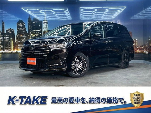 オデッセイ 2.4 アブソルート EX (禁煙車)(後期型)(黒半革シート)(両側パワ