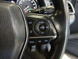 ステアリング右側には、運転支援機能を手元で操作できるスイッチ類を配置しています