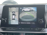 アラウンドビューモニター装備☆上から見たような画面で車庫入れも縦列駐車も安心です♪