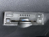 ETC車載器付きです。高速道路の料金所もスムーズに通過できます。