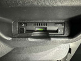 ETC車載器付きです。高速道路の料金所もスムーズに通過できます。