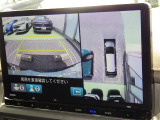 マルチビューカメラシステム!大きな車特有の周囲の見づらさを解消します!前後左右にカメラがついているのでとっても安心ですね♪