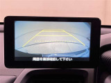後ろが見にくい方もバックモニターが付いているので安心して駐車できます。