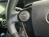 ステアリングスイッチ装備!運転しながら手元でオーディオの操作などができます。