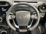 【ステアリングスイッチ】運転中、前方から目線をそらすことなく、オーディオ等の操作が可能な便利機能!安心&快適なドライブを演出してくれます♪