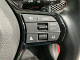 クルーズコントロールを装備しています。高速道路などで一定の速度で走ってくれるので運転が楽ですよ!速度を設定できますので、スピードの出しすぎにも注意できます。