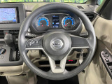 【ステアリングスイッチ】運転中、前方から目線をそらすことなく、オーディオ等の操作が可能な便利機能!安心&快適なドライブを演出してくれます♪