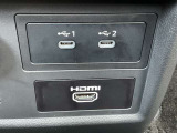 HDMI端子が装着されていますのでオーディオ機器との接続がとても便利です。
