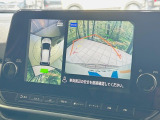 【アラウンドビューモニター】専用のカメラにより、上から見下ろしたような視点で360度クルマの周囲を確認することができます☆死角部分も確認しやすく、狭い場所での切り返しや駐車もスムーズに行えます。