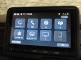 純正ナビが搭載されています。初めての道も安心ですね。Bluetooth接続可能!