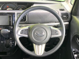 【ステアリングスイッチ】運転中、前方から目線をそらすことなく、オーディオ等の操作が可能な便利機能!安心&快適なドライブを演出してくれます♪