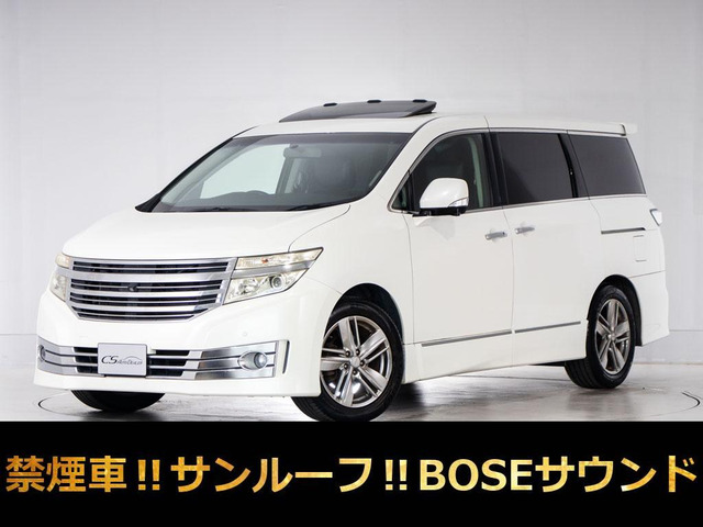 エルグランド 3.5 ライダー 黒本革シート サンルーフ BOSEサウンド