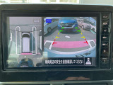 アラウンドビューモニターで全周囲が見えるのでバックや駐車が苦手な方も安心です。