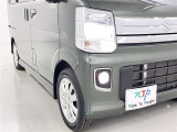 フォグランプ装着車です。暗い夜道の車両前方を明るく照らします