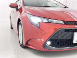 フォグランプ装着車です。暗い夜道の車両前方を明るく照らします