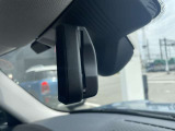 ミラー一体型のETC車載器が標準装備されてます