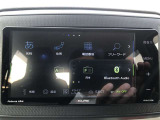 Bluetooth(ブルートゥース)接続機能付き。スマートフォンなどからお気に入りの音楽をワイヤレス再生できます。ドライブがさらに楽しくなりますね。
