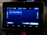 HDMI端子も装備。音楽や映像をナビ画面でお楽しみいただけますね。