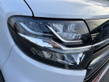 LEDヘッドライトですので非常に明るく夜間走行なども安心してお乗りいただけます☆