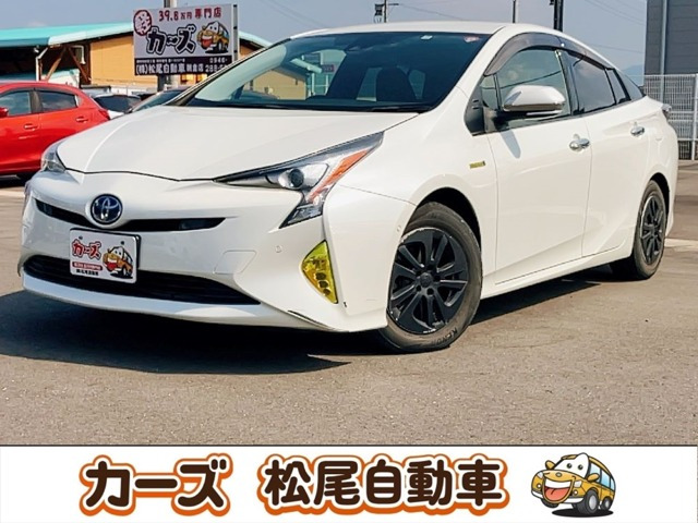 プリウス 1.8 S セーフティ プラス 12ヶ月&距離無制限 純正ナビ Bluetooth