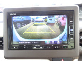 ギヤをRに入れるとナビの画面に後ろの映像が映るリヤカメラ付!後退時の安全確認やコンディションの悪い視界でもカラーバックモニターがドライバーをサポート☆☆☆