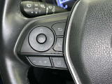ステアリングスイッチ装備!運転しながら手元でオーディオの操作などができます。