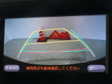 バックガイドモニターを装備しています、車庫入れもラクラクです。
