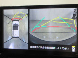 パノラミックビューモニター付きです。車両を上から見たような映像をディスプレイオーディオ画面に表示。運転席からの目視だけでは見にくい、車両周辺の状況をリアルタイムでしっかり確認できます。
